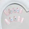 12 Sizes-24 Pcs Press On Nails My228