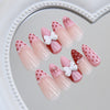 12 Sizes-24 Pcs Press On Nails Z1268