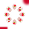 12 Sizes-24 Pcs Press On Nails C1784