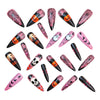 12 Sizes-24 Pcs Press On Nails Y1123