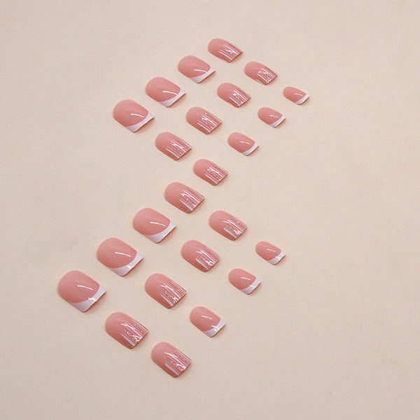 12 Sizes-24 Pcs Press On Nails W1346