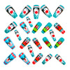 12 Sizes-24 Pcs Press On Nails Y1241