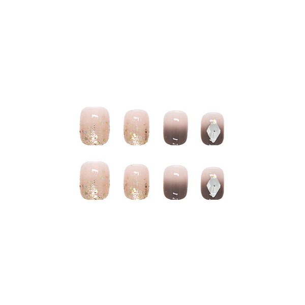 12 Sizes-24 Pcs Press On Nails Z259