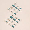 12 Sizes-24 Pcs Press On Nails W756