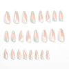 12 Sizes-24 Pcs Press On Nails JP1791