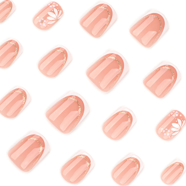 12 Sizes-24 Pcs Press On Nails JP3955