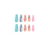 12 Sizes-24 Pcs Press On Nails JP2015