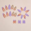 12 Sizes-24 Pcs Press On Nails W1313