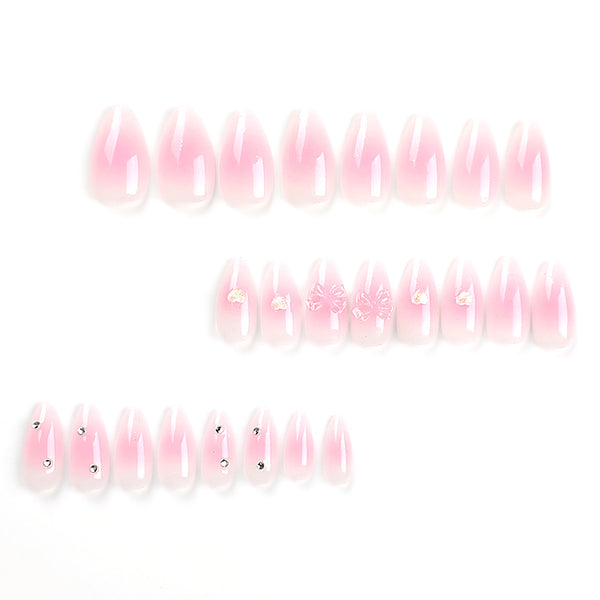 12 Sizes-24 Pcs Press On Nails JP2769