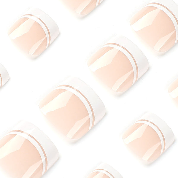 12 Sizes-24 Pcs Press On Nails JP2470
