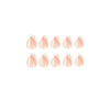 12 Sizes-24 Pcs Press On Nails JP2047