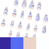 12 Sizes-24 Pcs Press On Nails JP3889