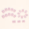 12 Sizes-24 Pcs Press On Nails W520