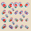 12 Sizes-24 Pcs Press On Nails Y1635