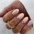 12 Sizes-24 Pcs Press On Nails Z743