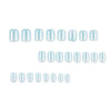12 Sizes-24 Pcs Press On Nails JP4428