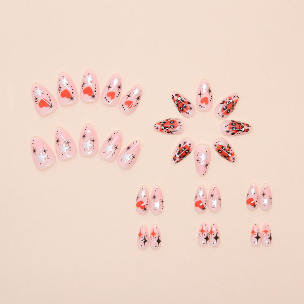30 Pcs Press On Nails W1725