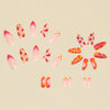 12 Sizes-24 Pcs Press On Nails Y138