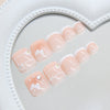 12 Sizes-24 Pcs Press On Nails F173