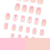 12 Sizes-24 Pcs Press On Nails JP4322