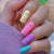 12 Sizes-24 Pcs Press On Nails Y090