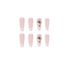 12 Sizes-24 Pcs Press On Nails JP1154