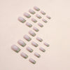 12 Sizes-24 Pcs Press On Nails W1193