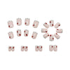 12 Sizes-24 Pcs Press On Nails Y2019