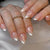 12 Sizes-24 Pcs Press On Nails W598