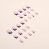 12 Sizes-24 Pcs Press On Nails W303