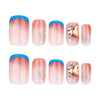12 Sizes-24 Pcs Press On Nails GN051