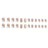 12 Sizes-24 Pcs Press On Nails Z700