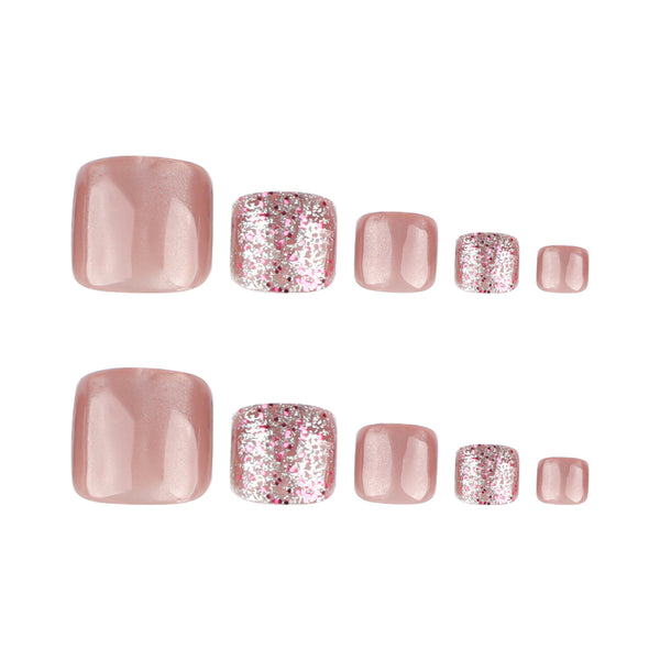 12 Sizes-24 Pcs Press On Nails JP3697