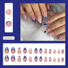 12 Sizes-24 Pcs Press On Nails Z1153