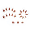 12 Sizes-24 Pcs Press On Nails R661