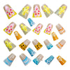 12 Sizes-24 Pcs Press On Nails Y1474