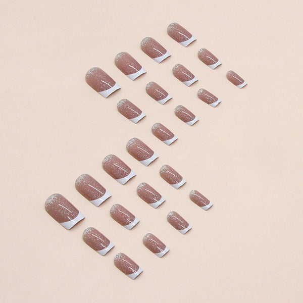 12 Sizes-24 Pcs Press On Nails W578
