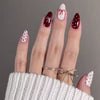 12 Sizes-24 Pcs Press On Nails W1812
