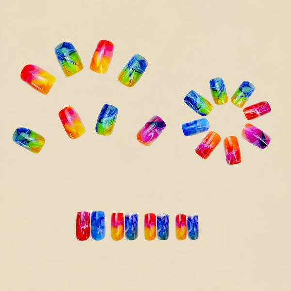 12 Sizes-24 Pcs Press On Nails Y983-2