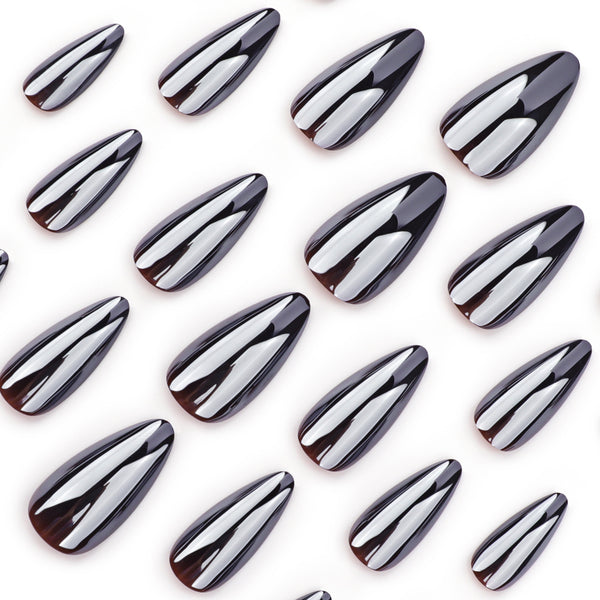 12 Sizes-24 Pcs Press On Nails JP3572