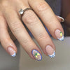 12 Sizes-24 Pcs Press On Nails JP4356