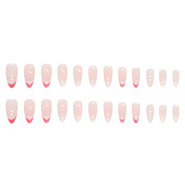 12 Sizes-24 Pcs Press On Nails W1104