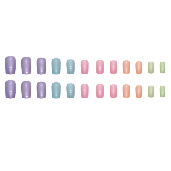 12 Sizes-24 Pcs Press On Nails W1282
