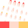 12 Sizes-24 Pcs Press On Nails JP1476