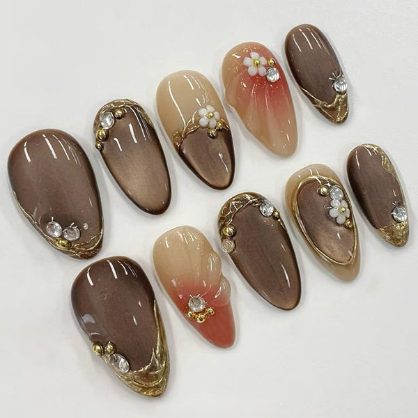 30 Pcs Press On Nails Z1200