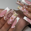 12 Sizes-24 Pcs Press On Nails JP4338