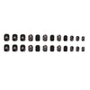 12 Sizes-24 Pcs Press On Nails W368