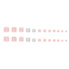 12 Sizes-24 Pcs Press On Nails F065