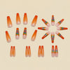 12 Sizes-24 Pcs Press On Nails Y1568