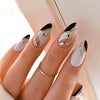 12 Sizes-24 Pcs Press On Nails Y103